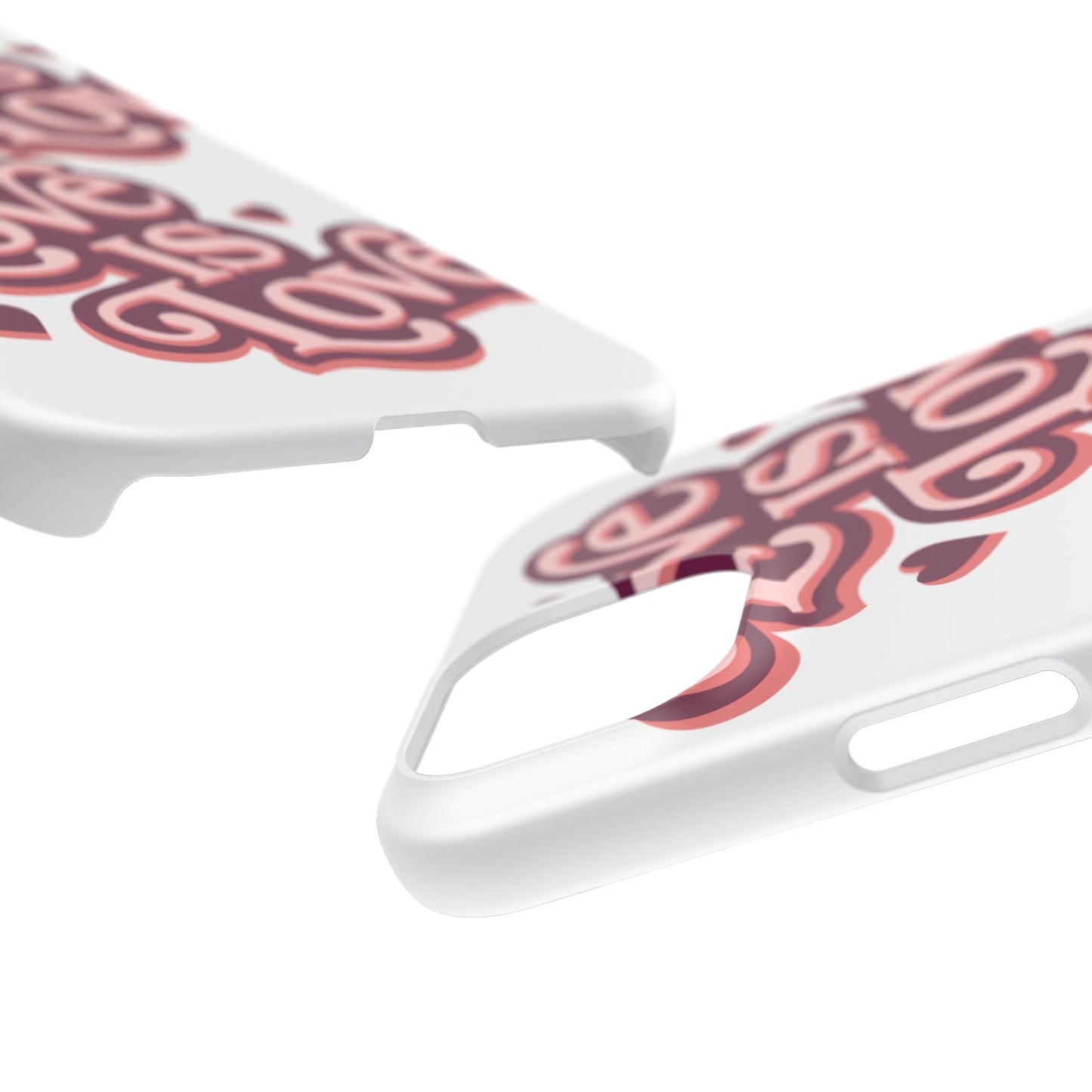 Love is Love Slim Phone Case - Stylish, Heartfelt Design for All Occasions