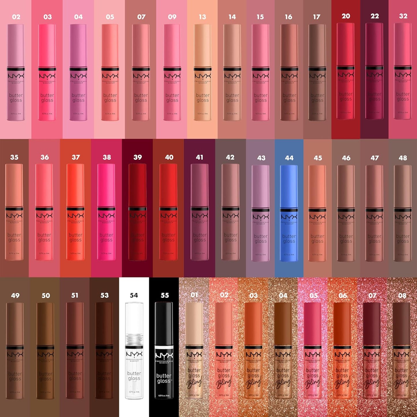 NYX PROFESSIONAL MAKEUP, Non-Sticky Lip Gloss