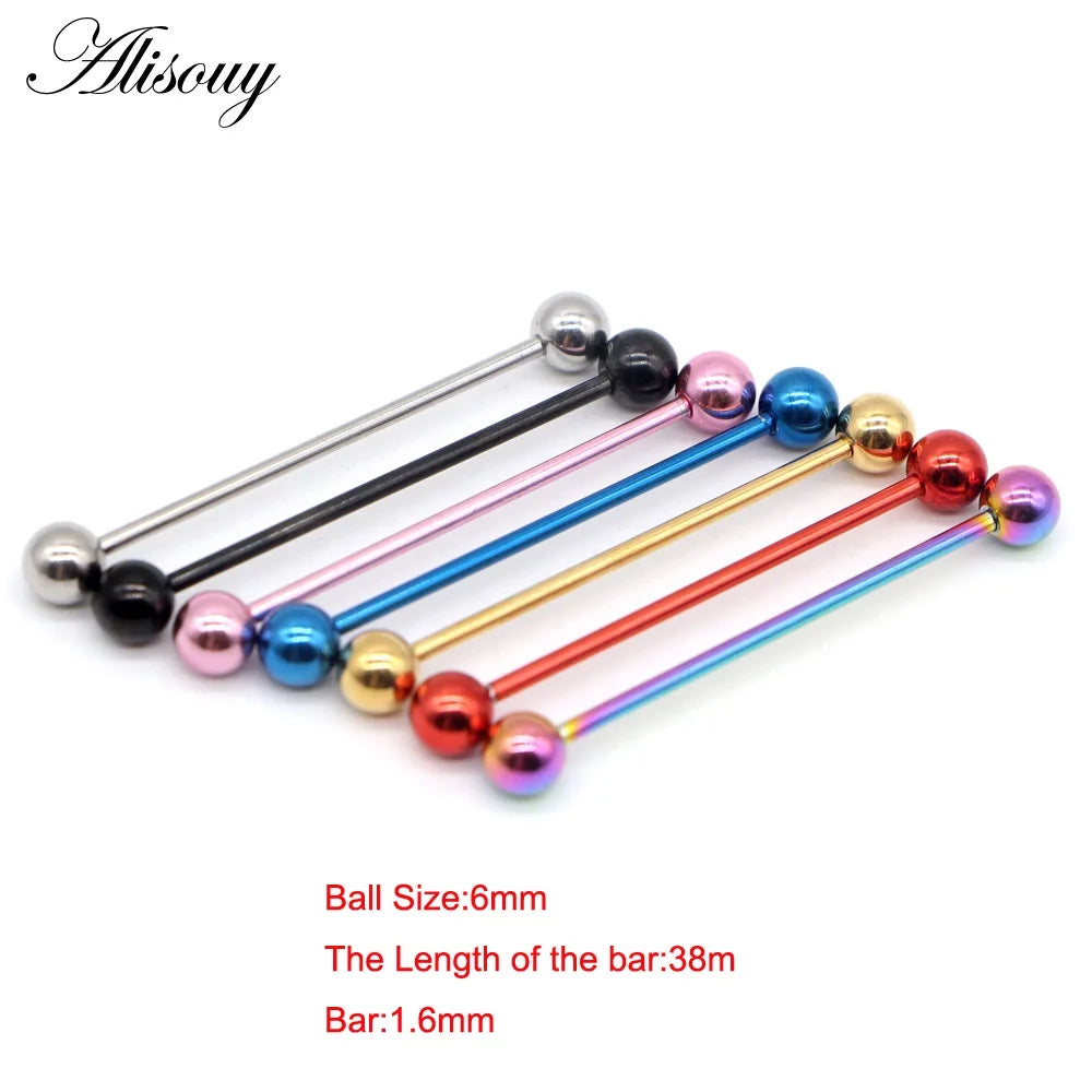 Industrial Piercing Ear Cartilage Plug & Tunnel Jewelry Earring