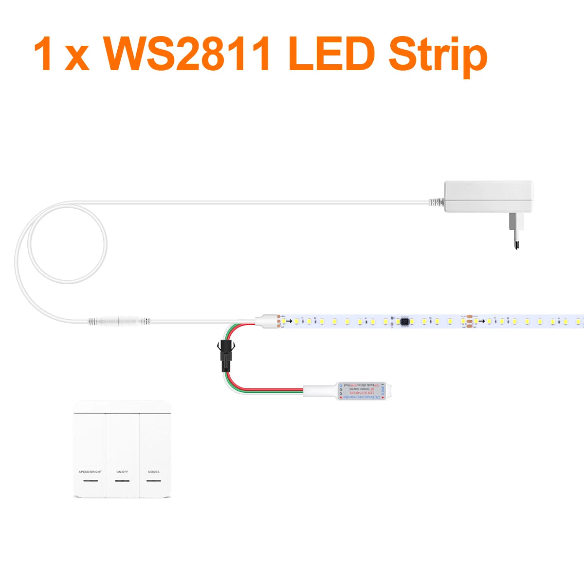 Pixel Addressable Horse Race LED Strip Light DC 24V Running Water Flowing Tape Lamp Decor