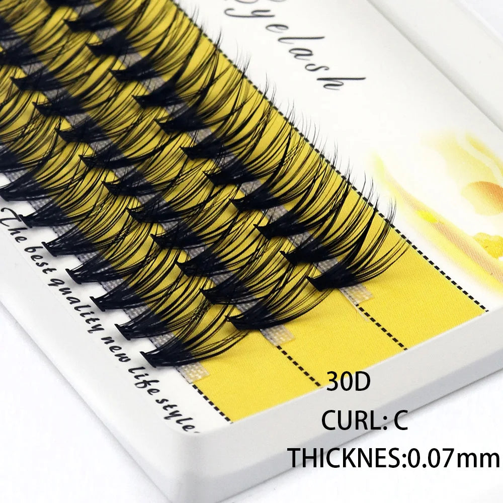 20D/30D/40D Mink False Eyelashes 1/box 60 bundles Eyelash