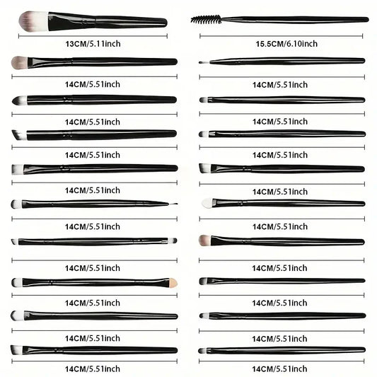 20Pcs Makeup Brushes Set Soft Fluffy