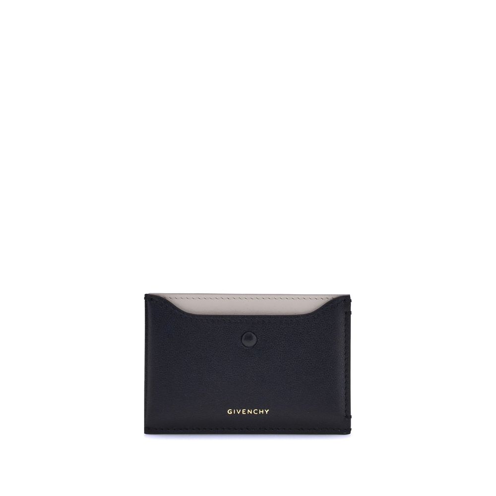 Givenchy Black Calf Leather Bos Taurus Wallet