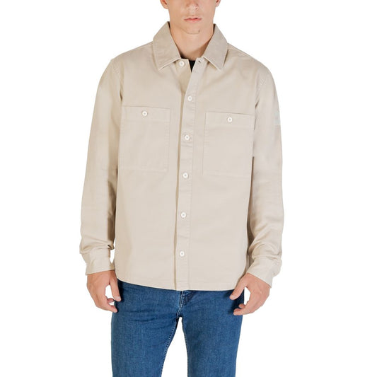 Hugo Boss Beige Polyester Shirt