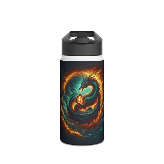 Stainless Steel Water Bottle, Standard Lid