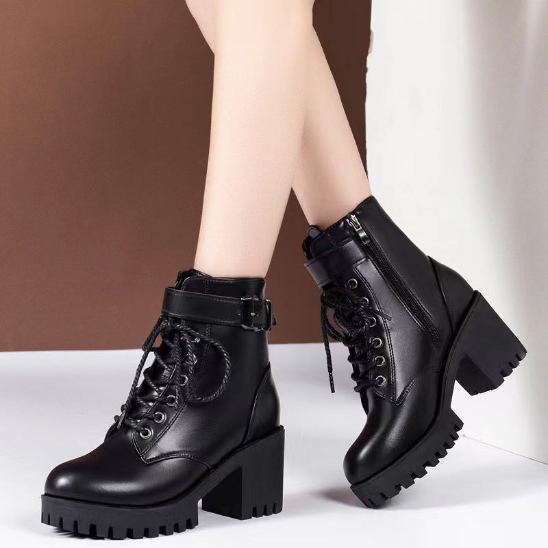 women's fashionable Martin boots