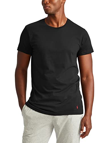 POLO RALPH LAUREN Men's Classic Fit Cotton Crew Undershirts, 3 Pack