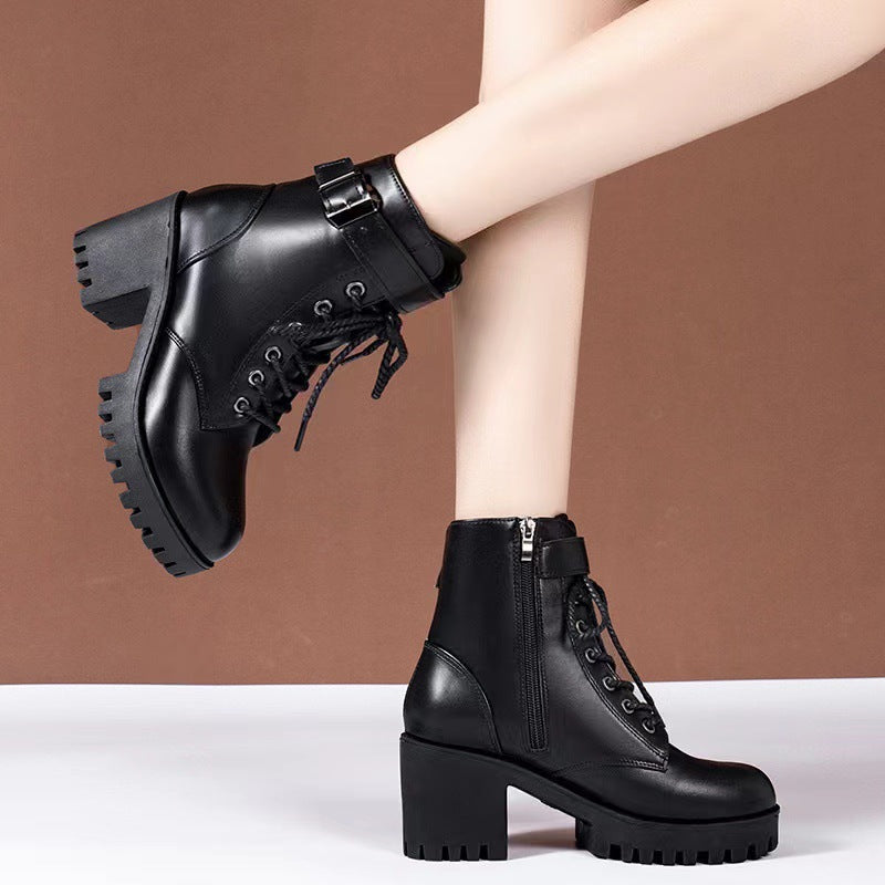women's fashionable Martin boots