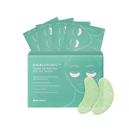 24K Gold and Snail Mucin Hydrogel Under Eye Patches for Puffy Eyes Dark Circles