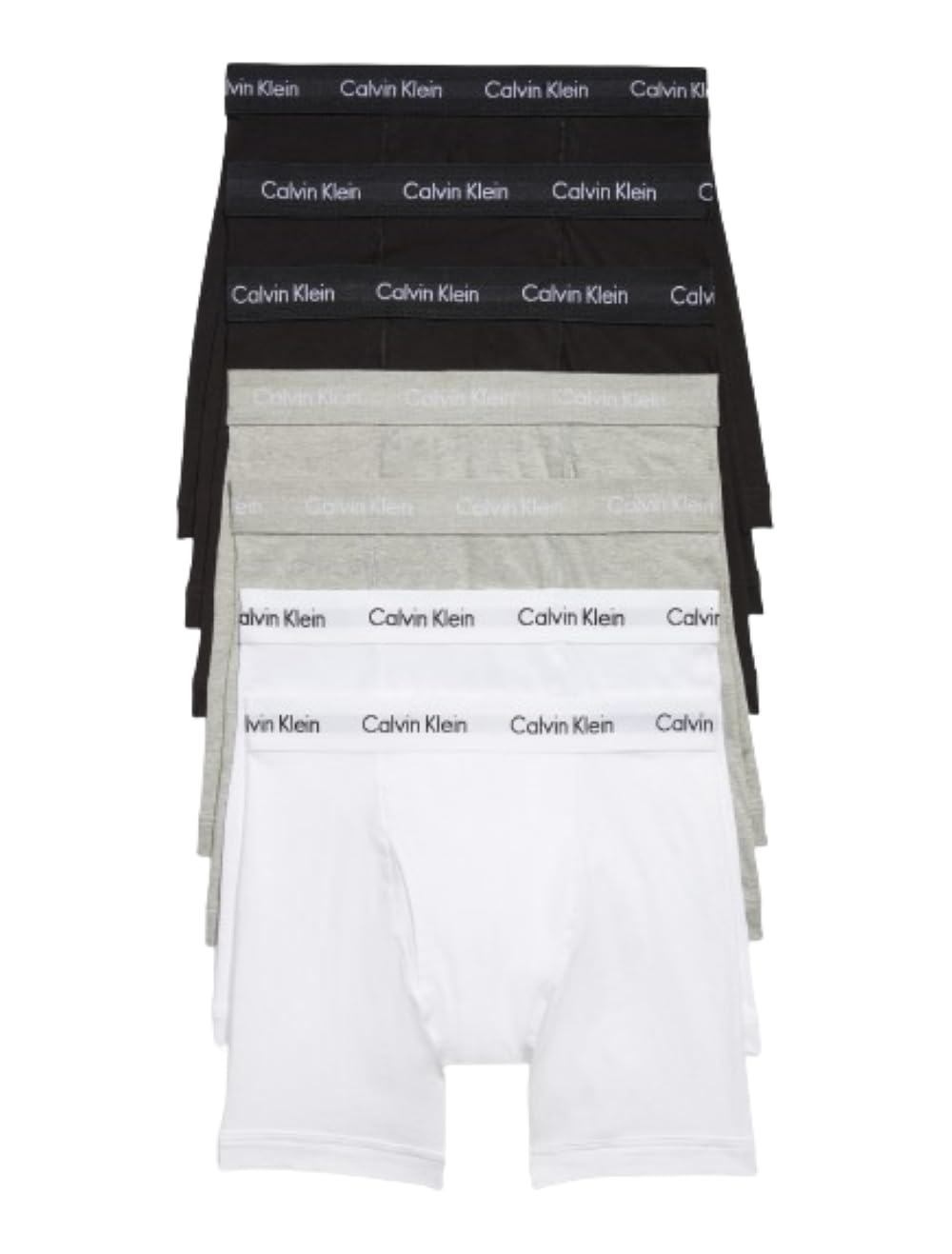 Calvin Klein Men's Cotton Stretch 7-Pack Boxer Brief