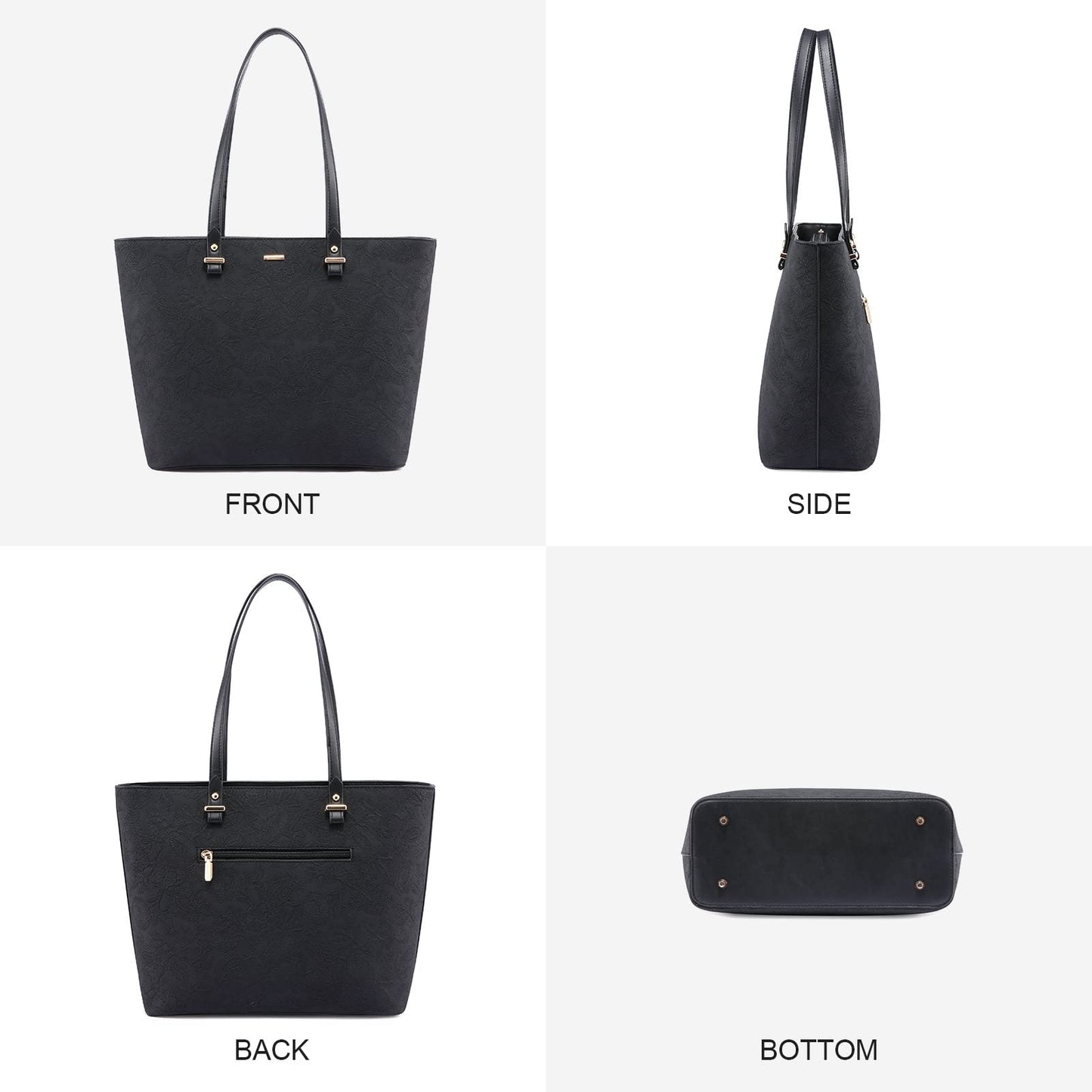 Handbags for Women Shoulder Bags Tote Satchel Hobo 3pcs Purse Set