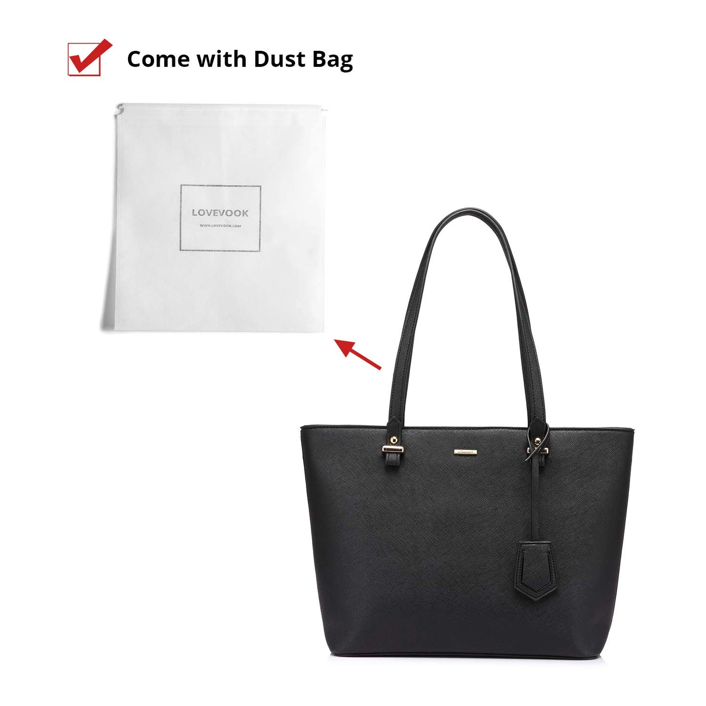 Handbags for Women Shoulder Bags Tote Satchel Hobo 3pcs Purse Set