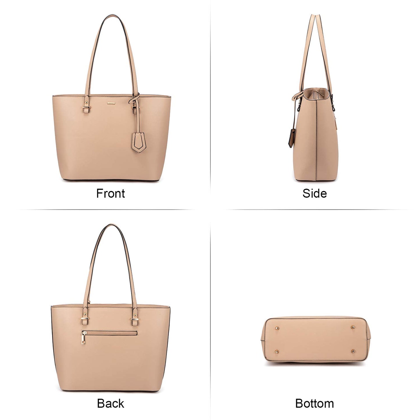 Handbags for Women Shoulder Bags Tote Satchel Hobo 3pcs Purse Set