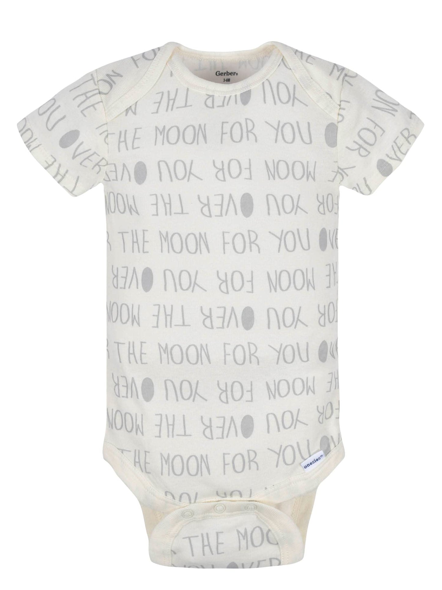 Gerber Baby 8-Pack Short Sleeve Onesie Bodysuits