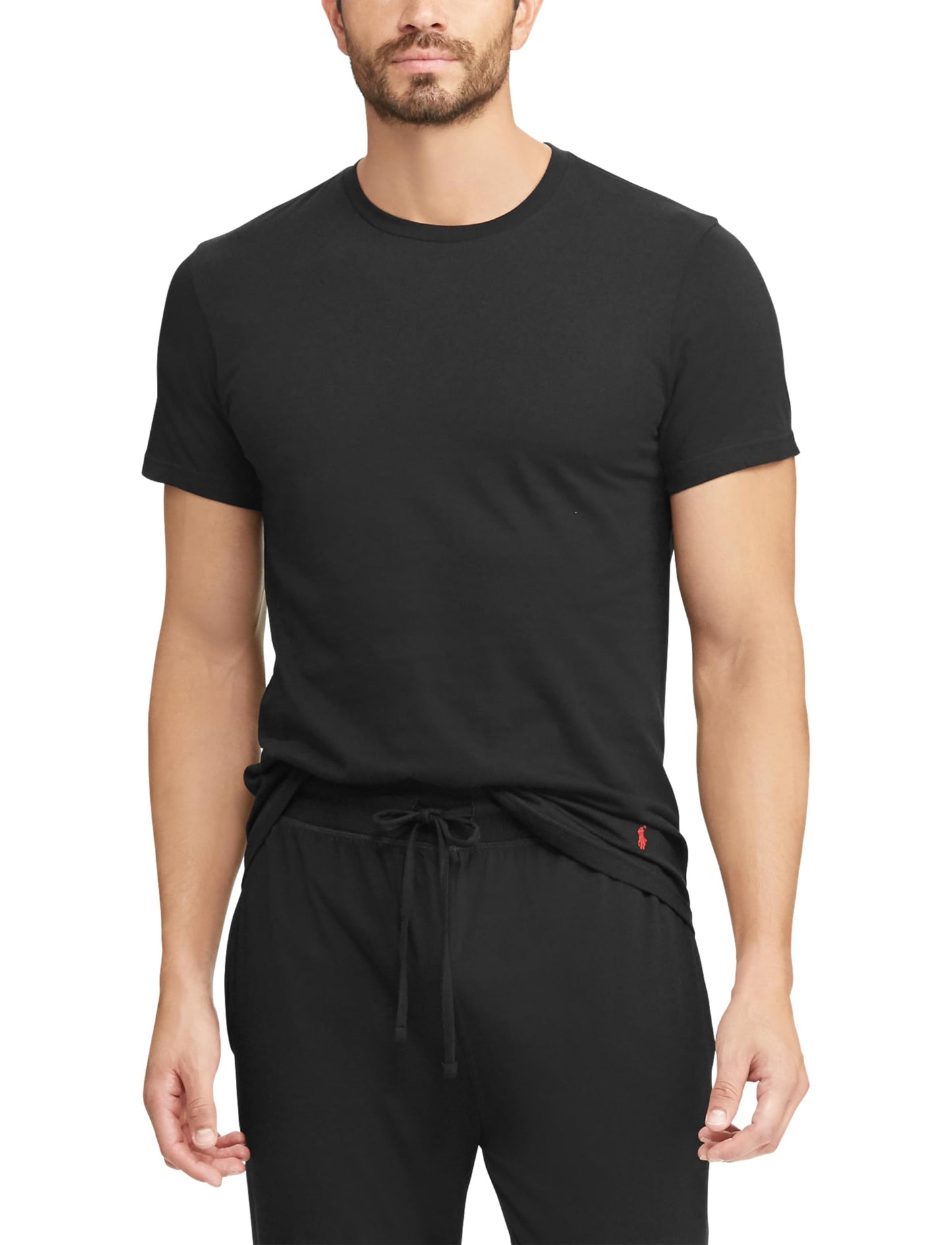 POLO RALPH LAUREN Men's Classic Fit Cotton Crew Undershirts, 3 Pack
