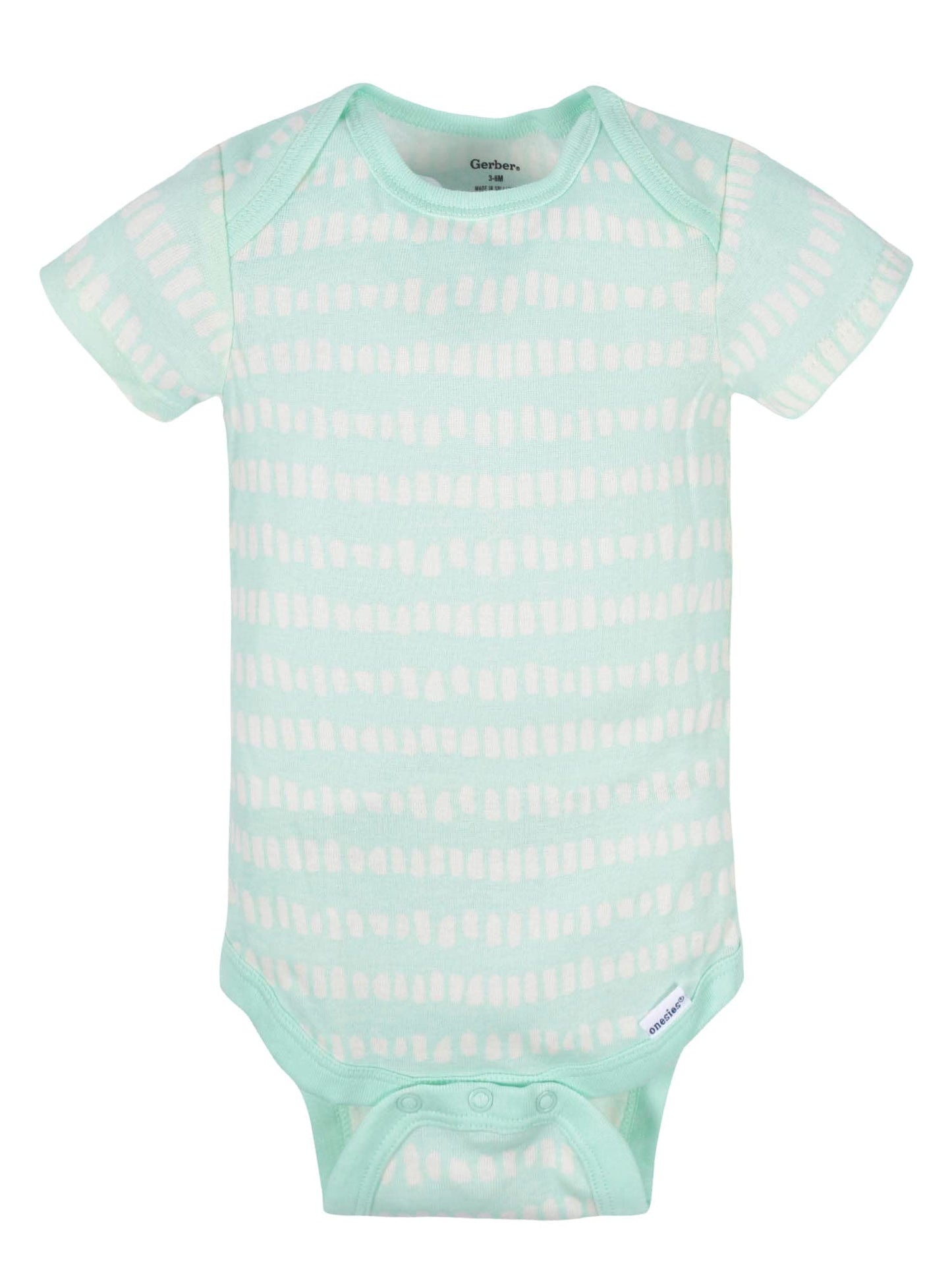 Gerber Baby 8-Pack Short Sleeve Onesie Bodysuits
