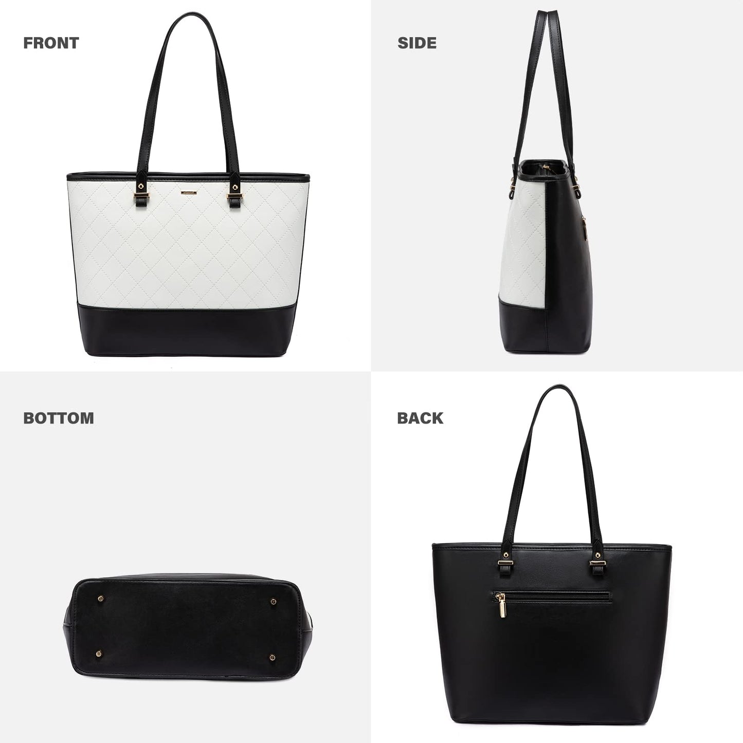 Handbags for Women Shoulder Bags Tote Satchel Hobo 3pcs Purse Set
