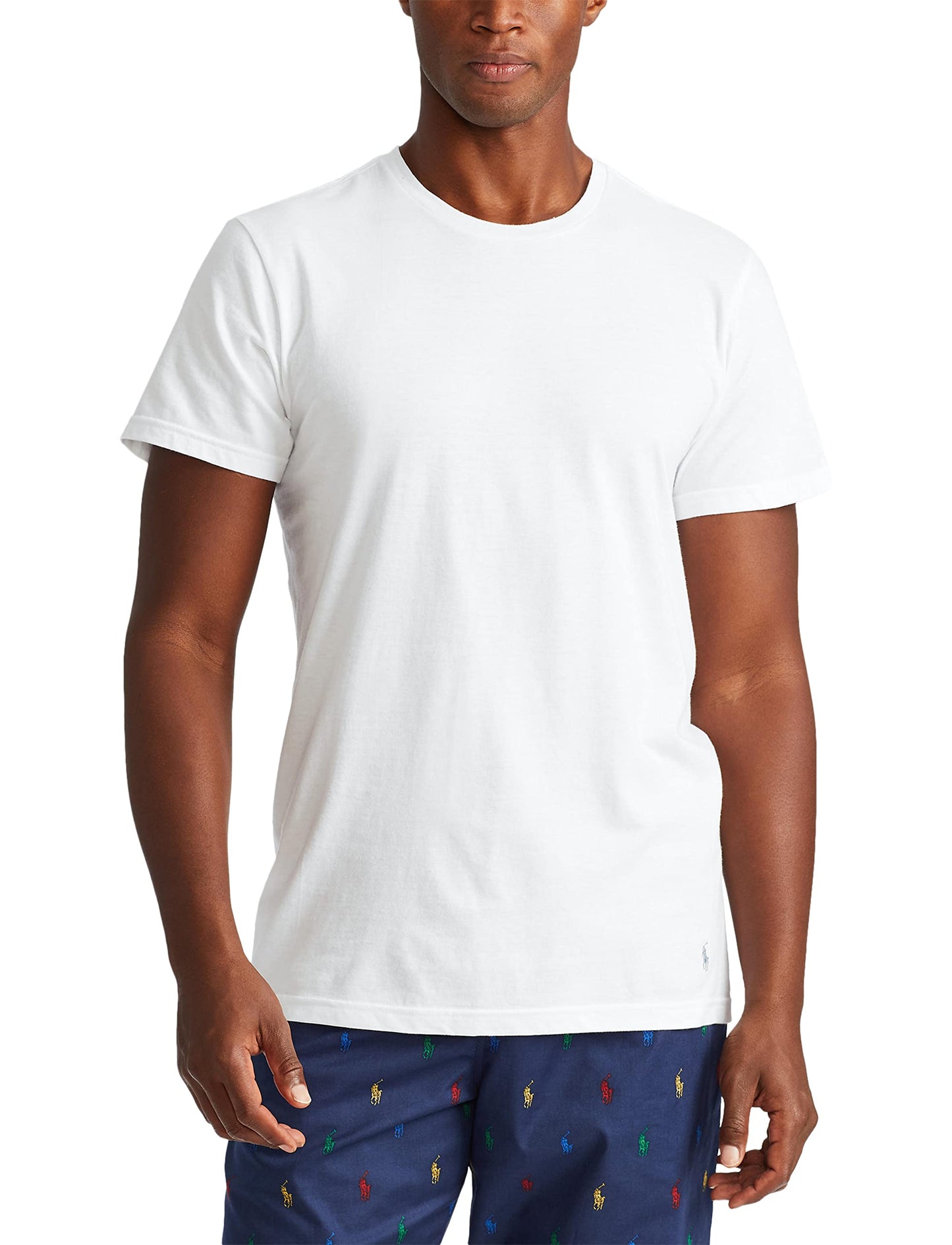 POLO RALPH LAUREN Men's Classic Fit Cotton Crew Undershirts, 3 Pack