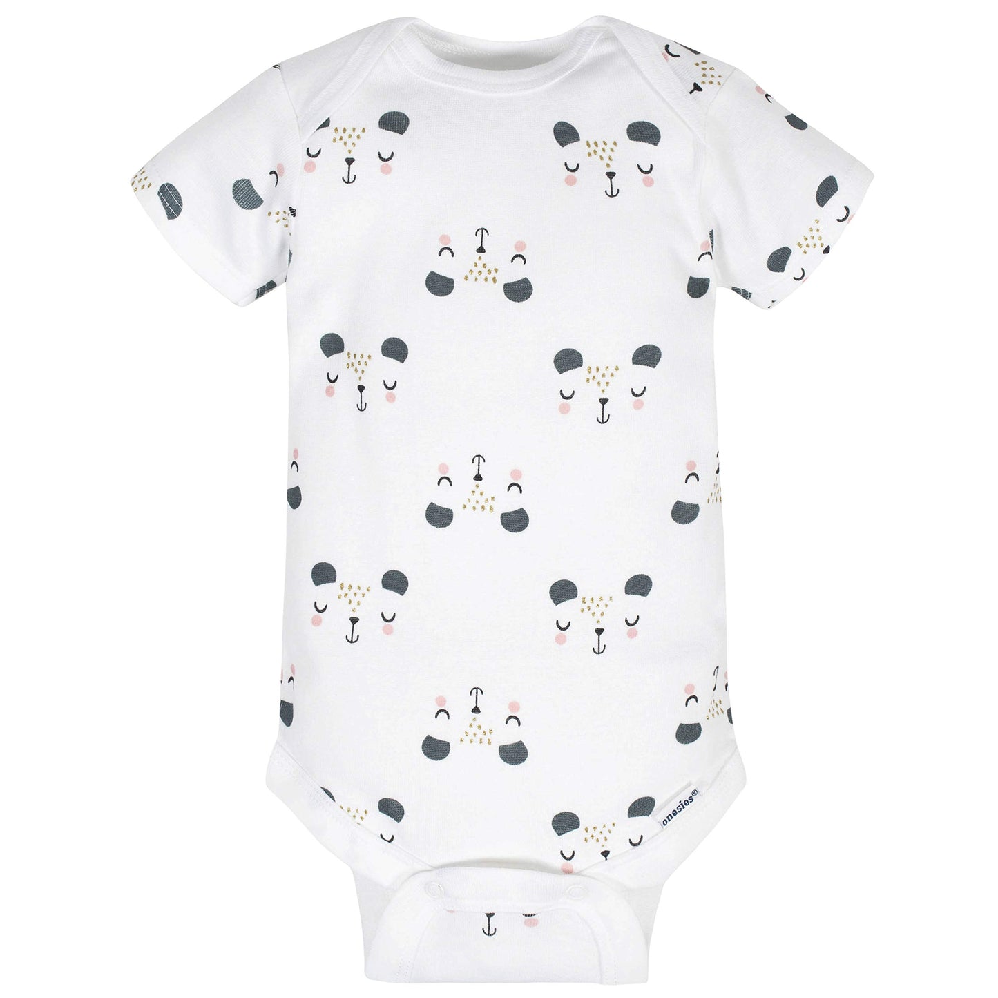 Gerber Baby Girls' 8-Pack Short Sleeve Onesies Bodysuits