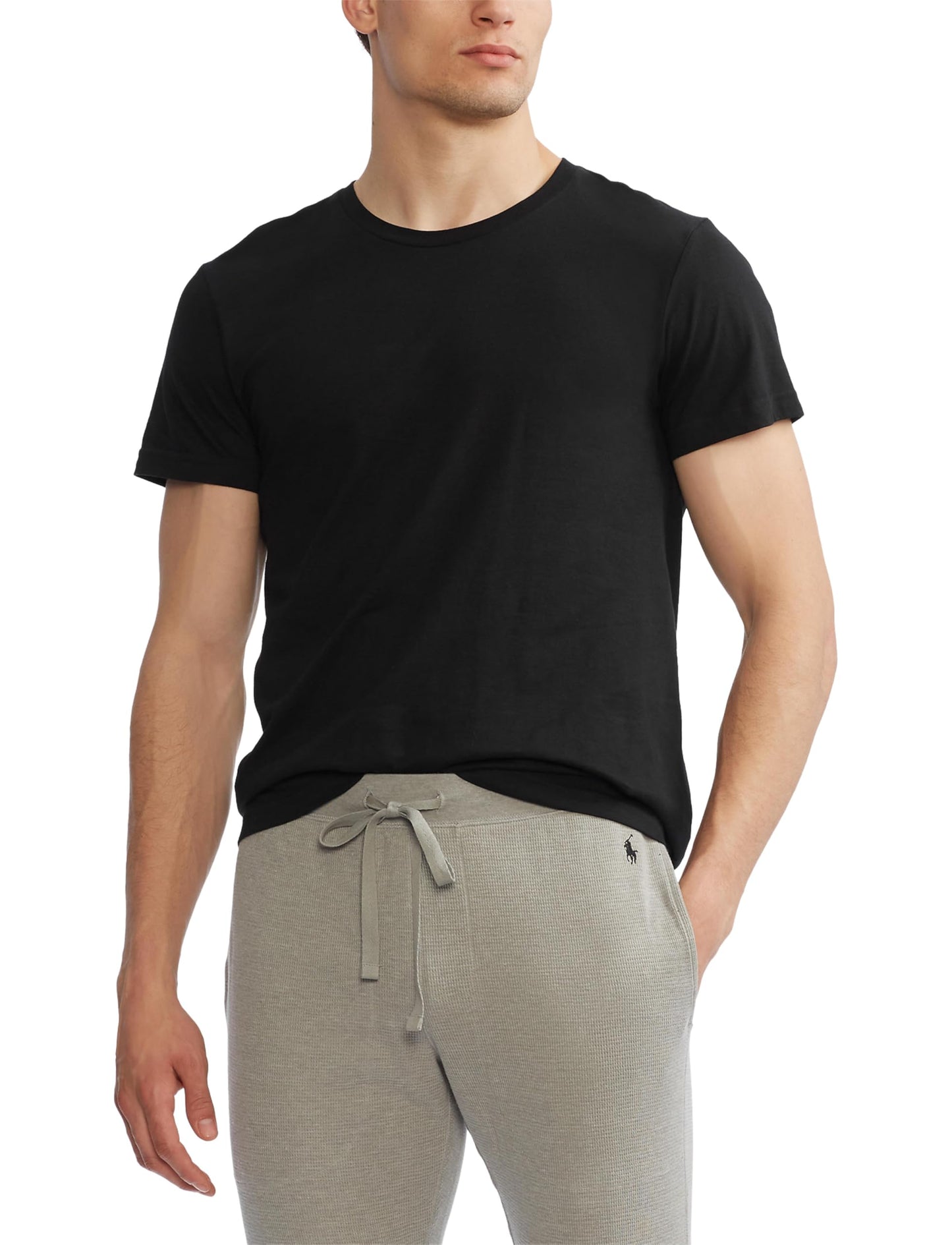 POLO RALPH LAUREN Men's Classic Fit Cotton Crew Undershirts, 3 Pack