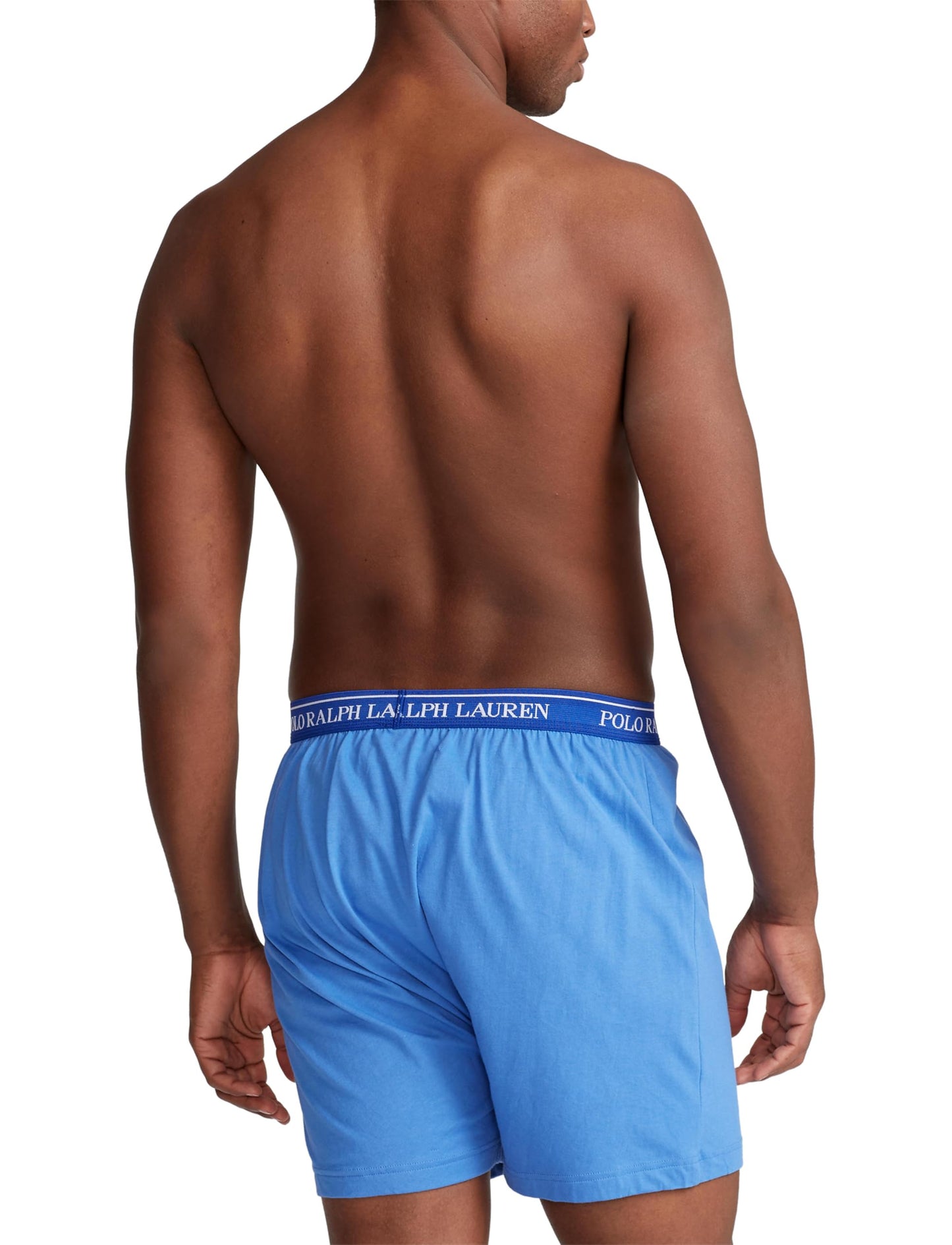 POLO RALPH LAUREN Men's Classic Fit Cotton Knit Boxers, 3 Pack