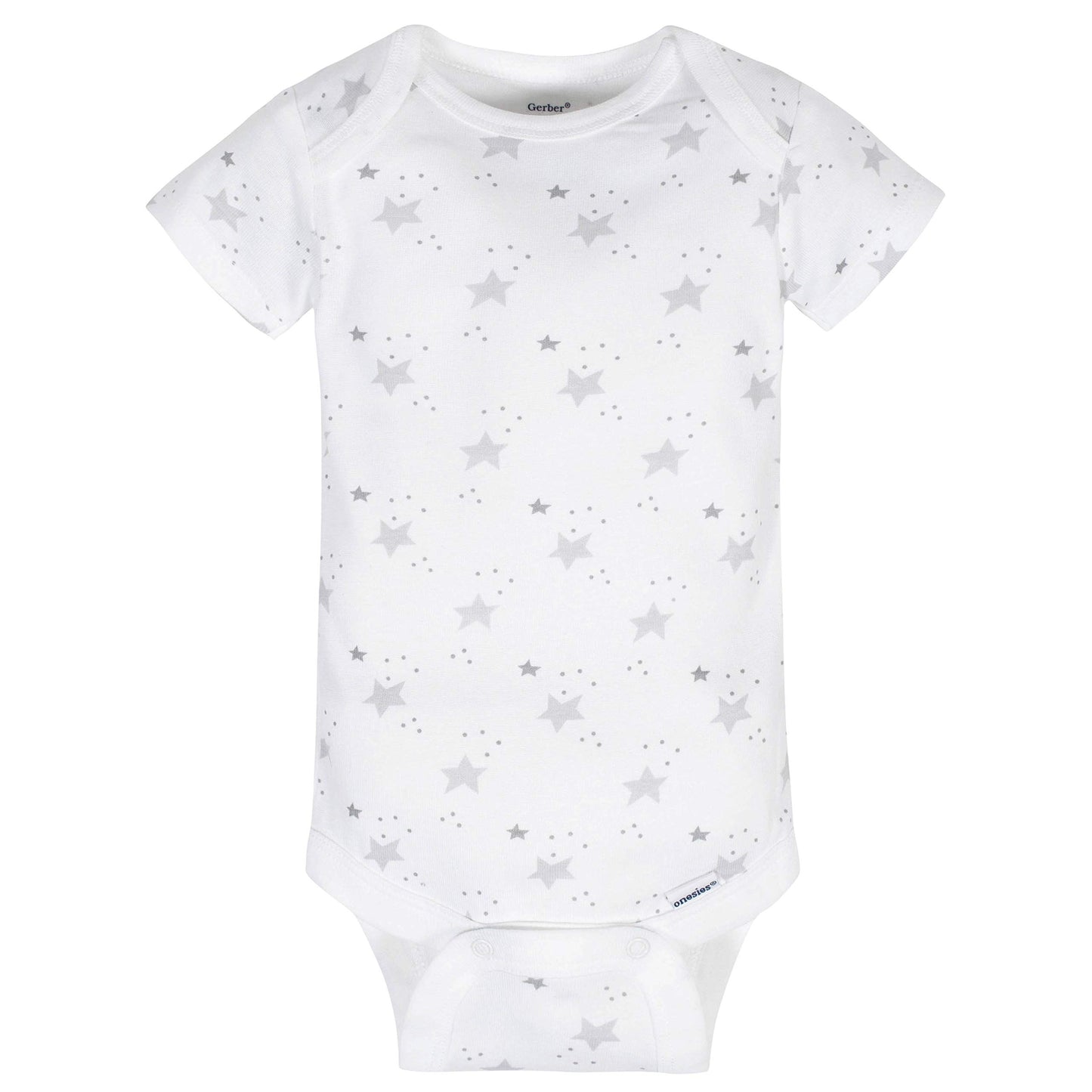 Gerber Baby 8-Pack Short Sleeve Onesie Bodysuits
