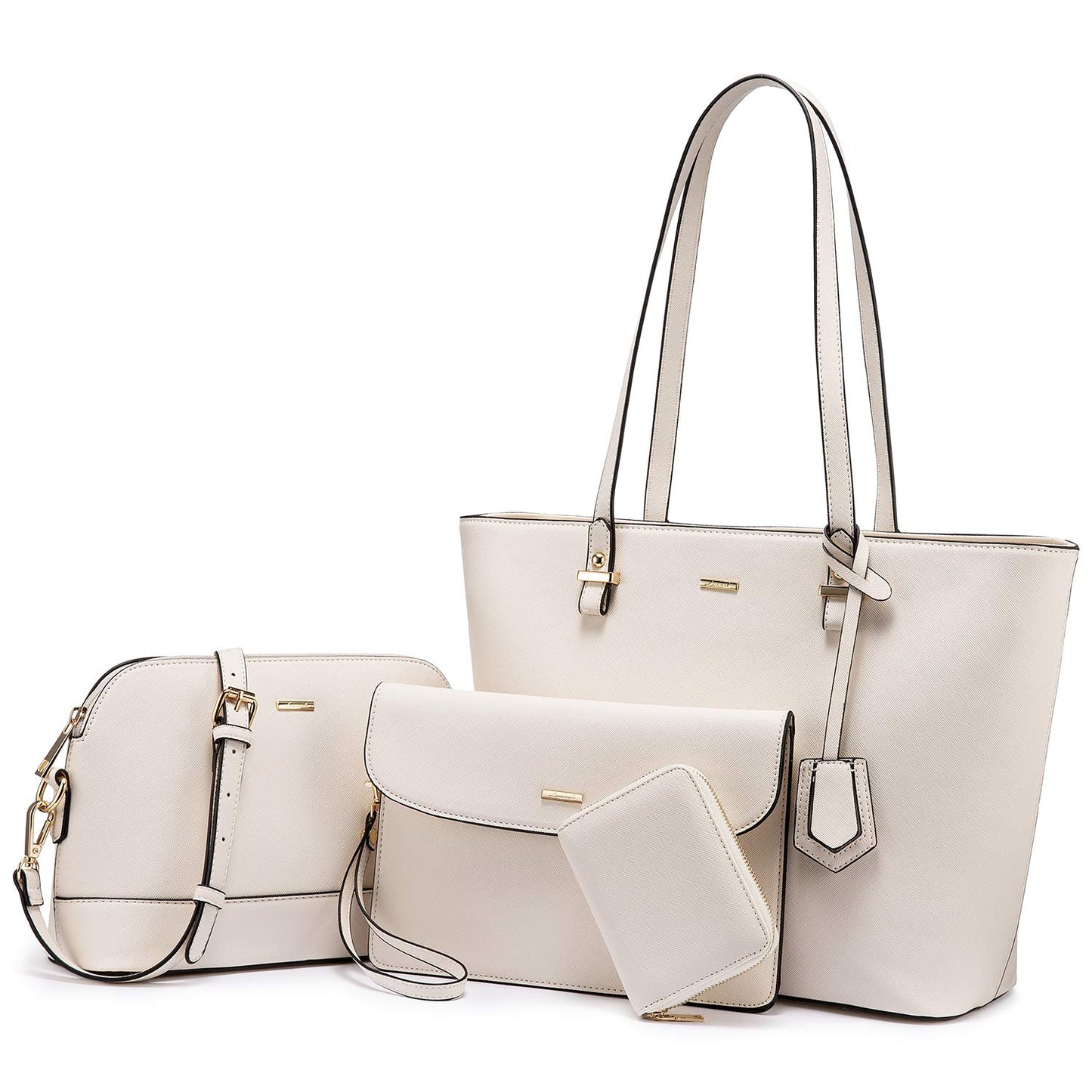 Handbags for Women Shoulder Bags Tote Satchel Hobo 3pcs Purse Set