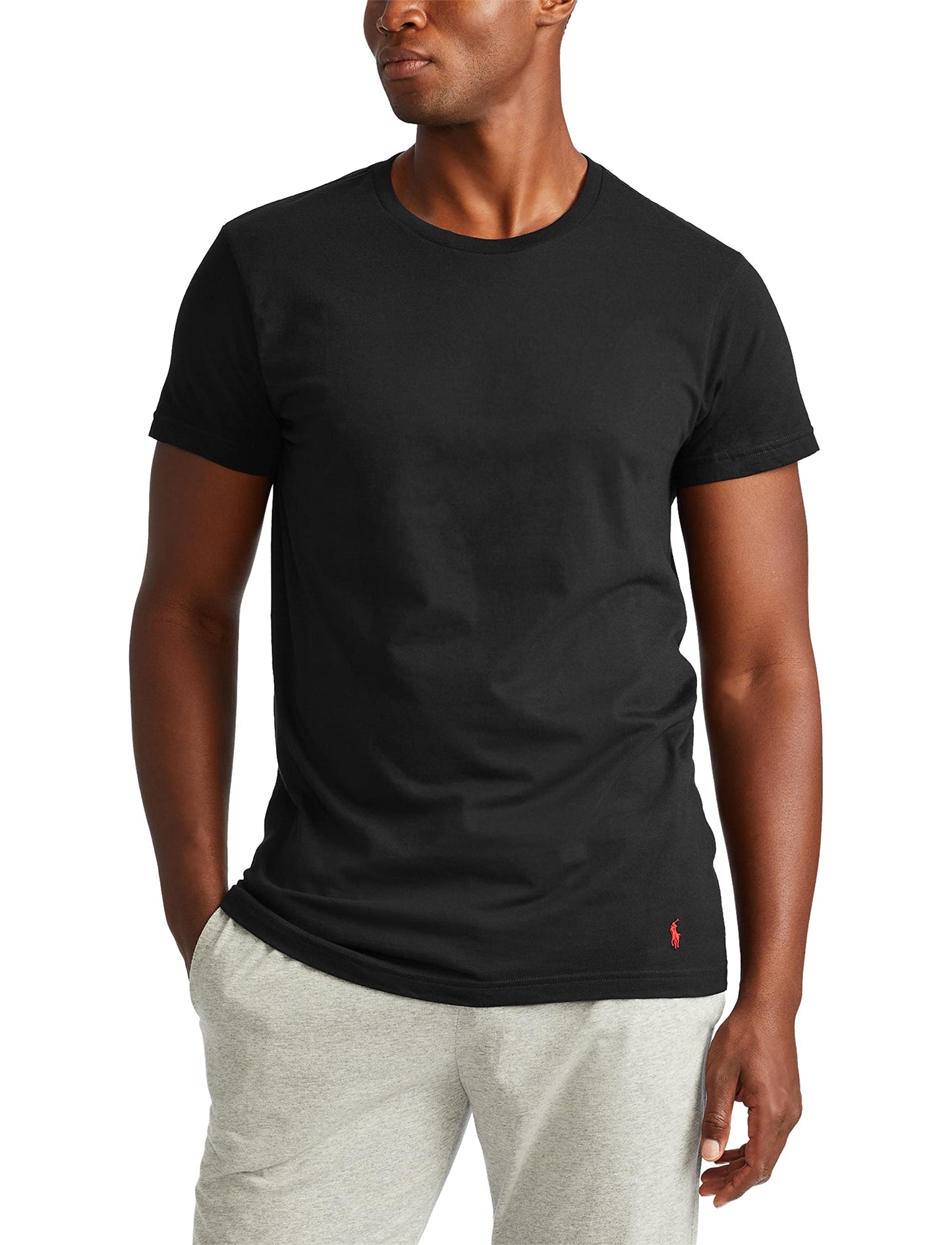 POLO RALPH LAUREN Men's Classic Fit Cotton Crew Undershirts, 3 Pack