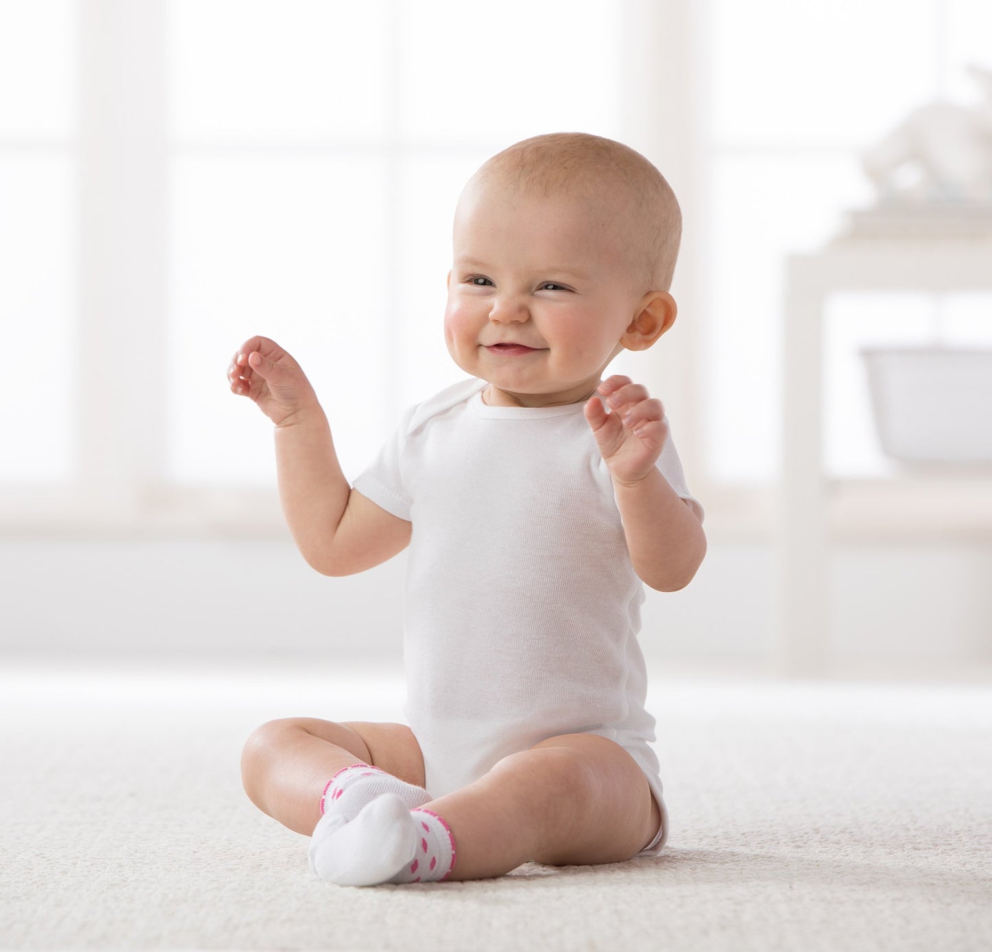 Gerber Baby 8-Pack Short Sleeve Onesie Bodysuits