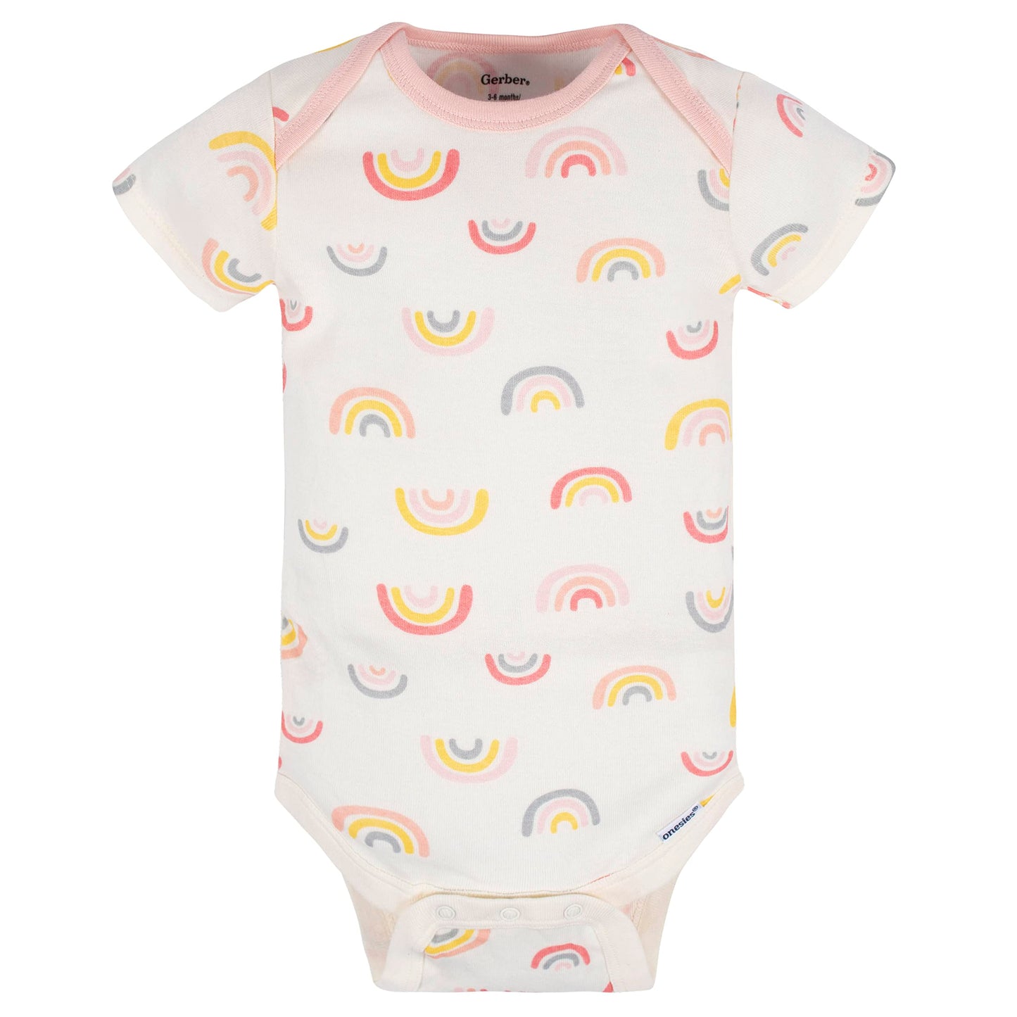 Gerber Baby Girls' 8-Pack Short Sleeve Onesies Bodysuits