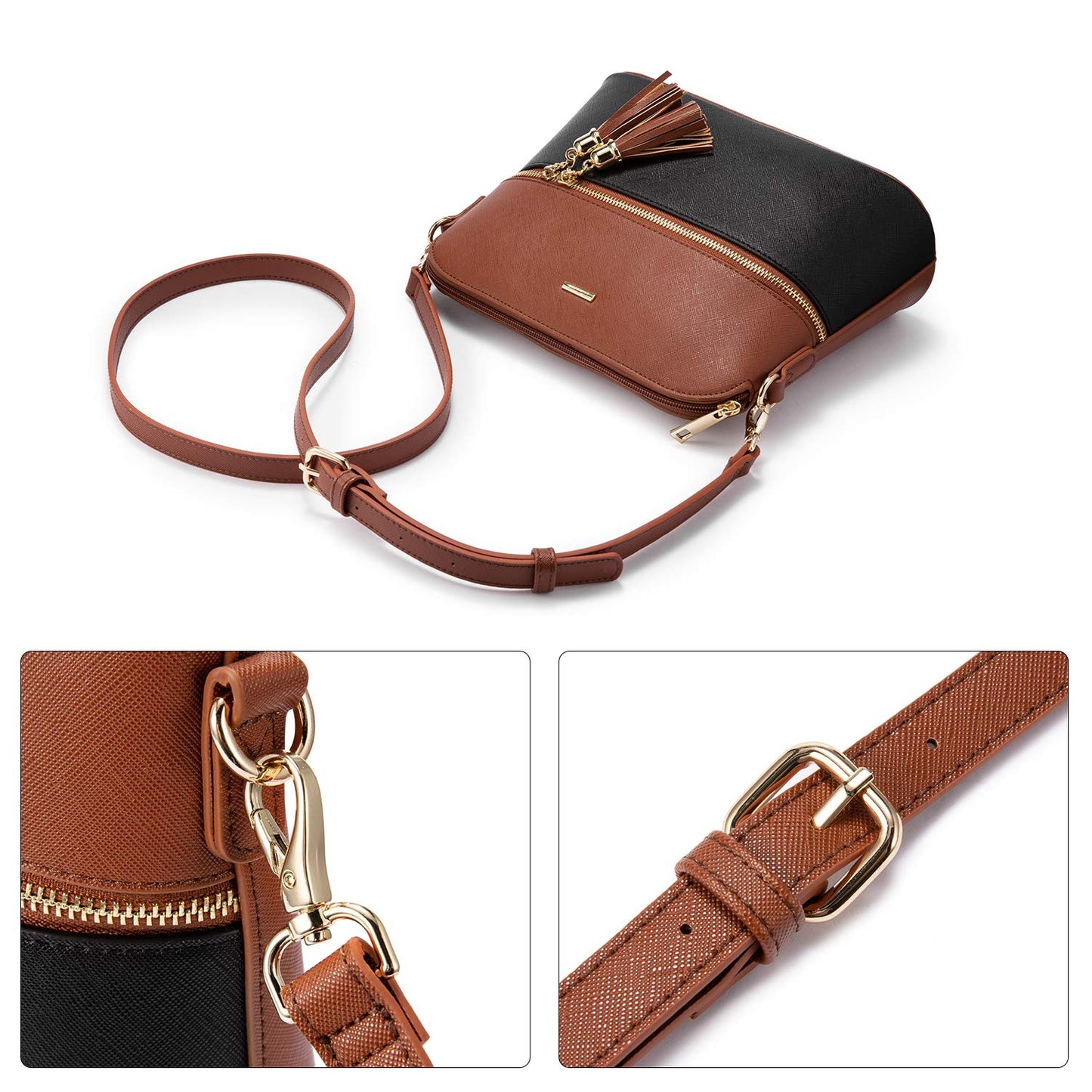 Handbags for Women Shoulder Bags Tote Satchel Hobo 3pcs Purse Set