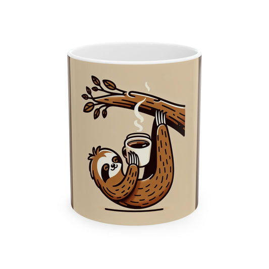 Funny Sloth Coffee Mug - Perfect for Relaxation & Gifting
