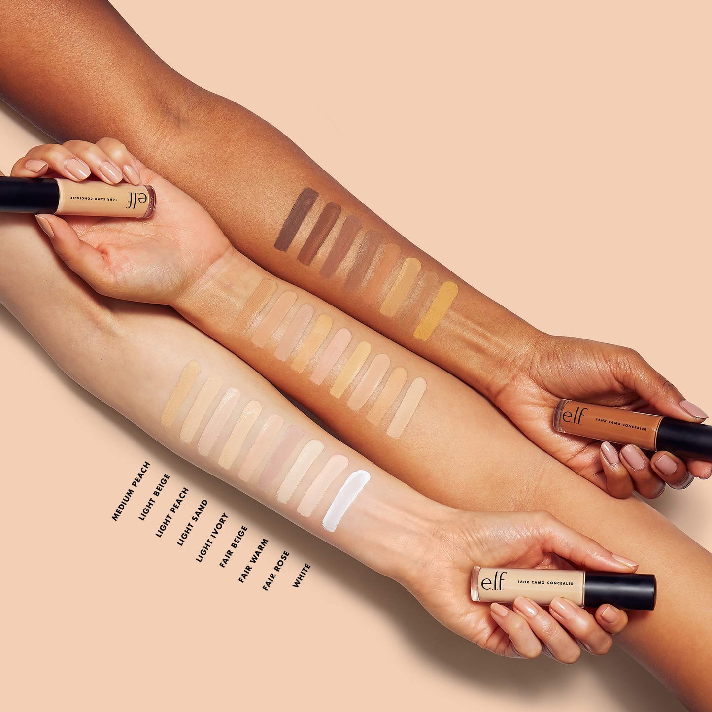 e.l.f. 16HR Camo Concealer, Full Coverage
