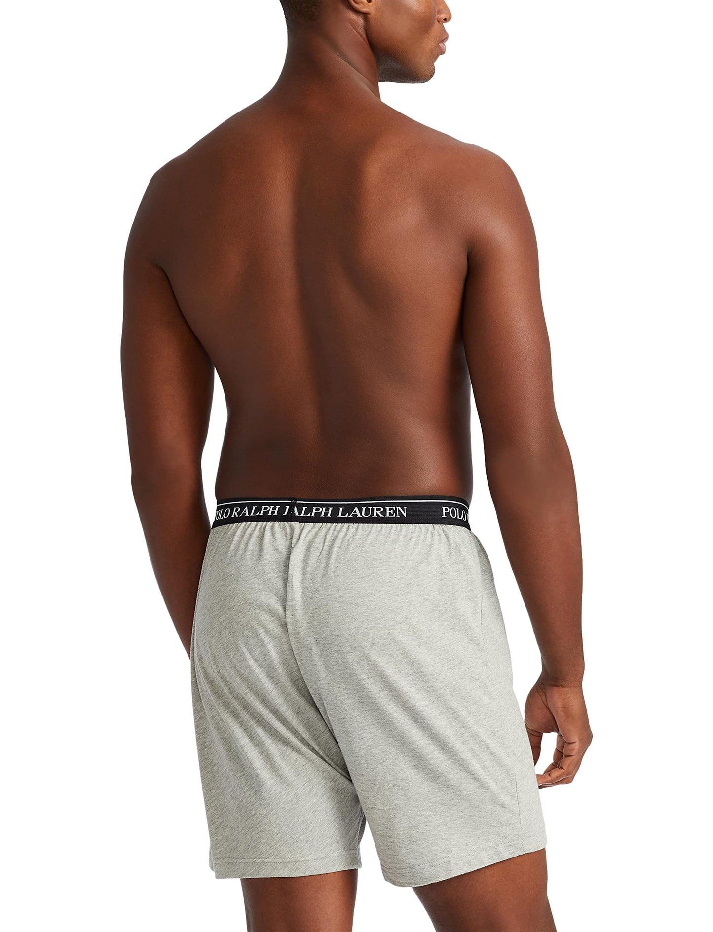 POLO RALPH LAUREN Men's Classic Fit Cotton Knit Boxers, 3 Pack