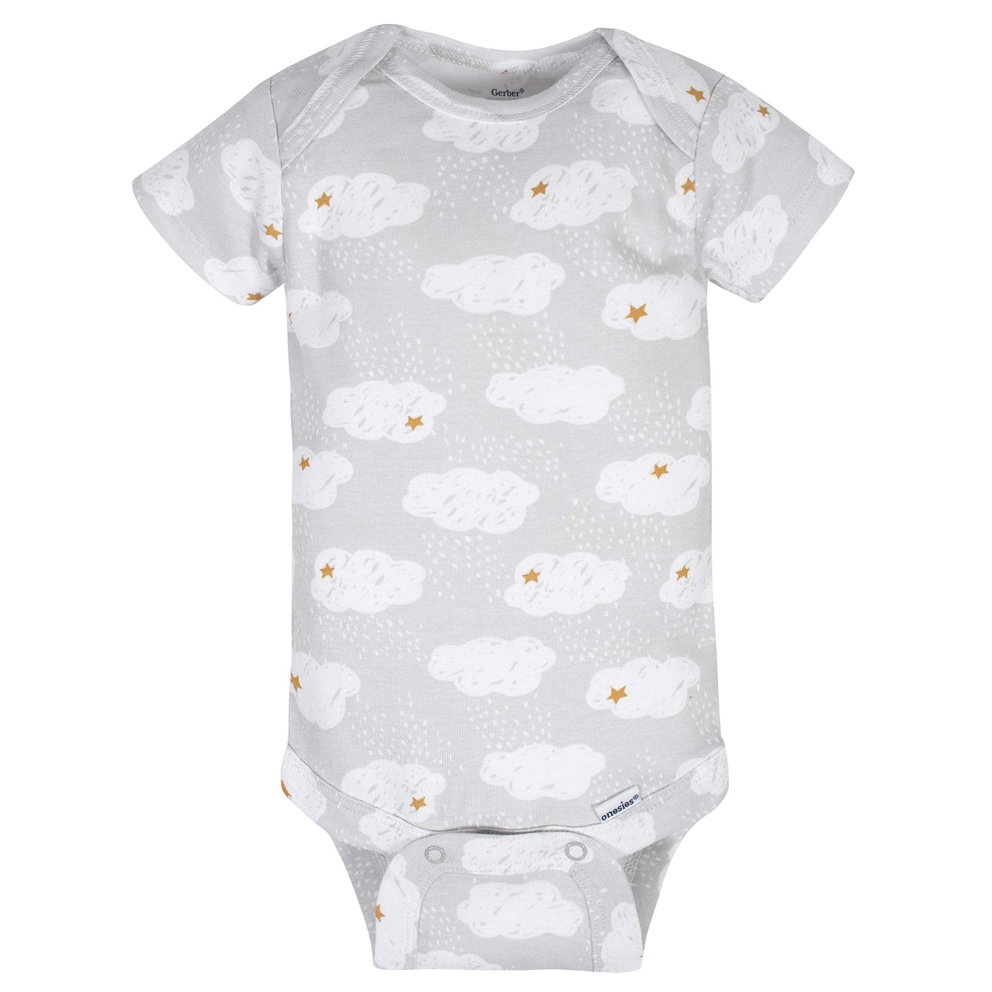 Gerber Baby 8-Pack Short Sleeve Onesie Bodysuits