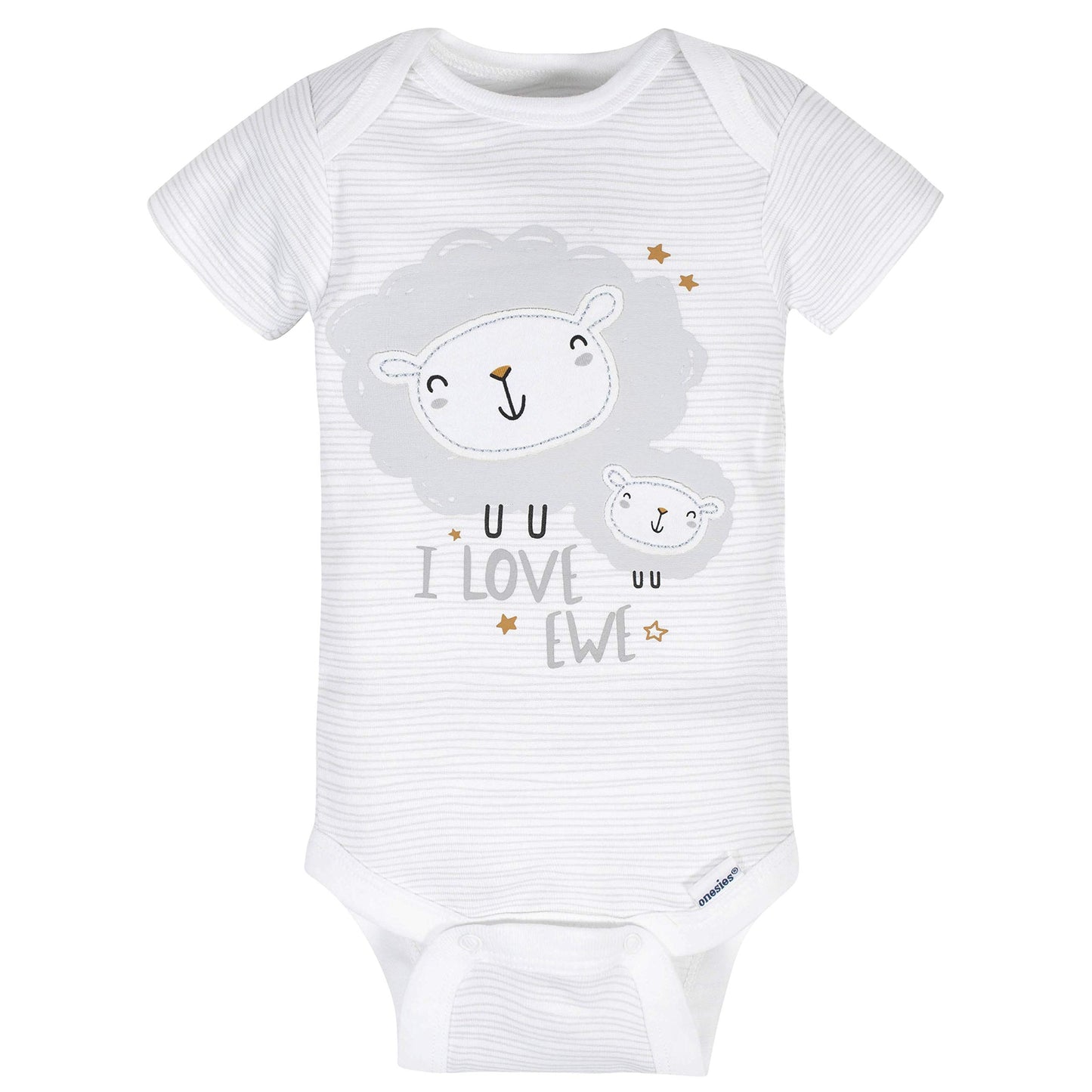 Gerber Baby 8-Pack Short Sleeve Onesie Bodysuits