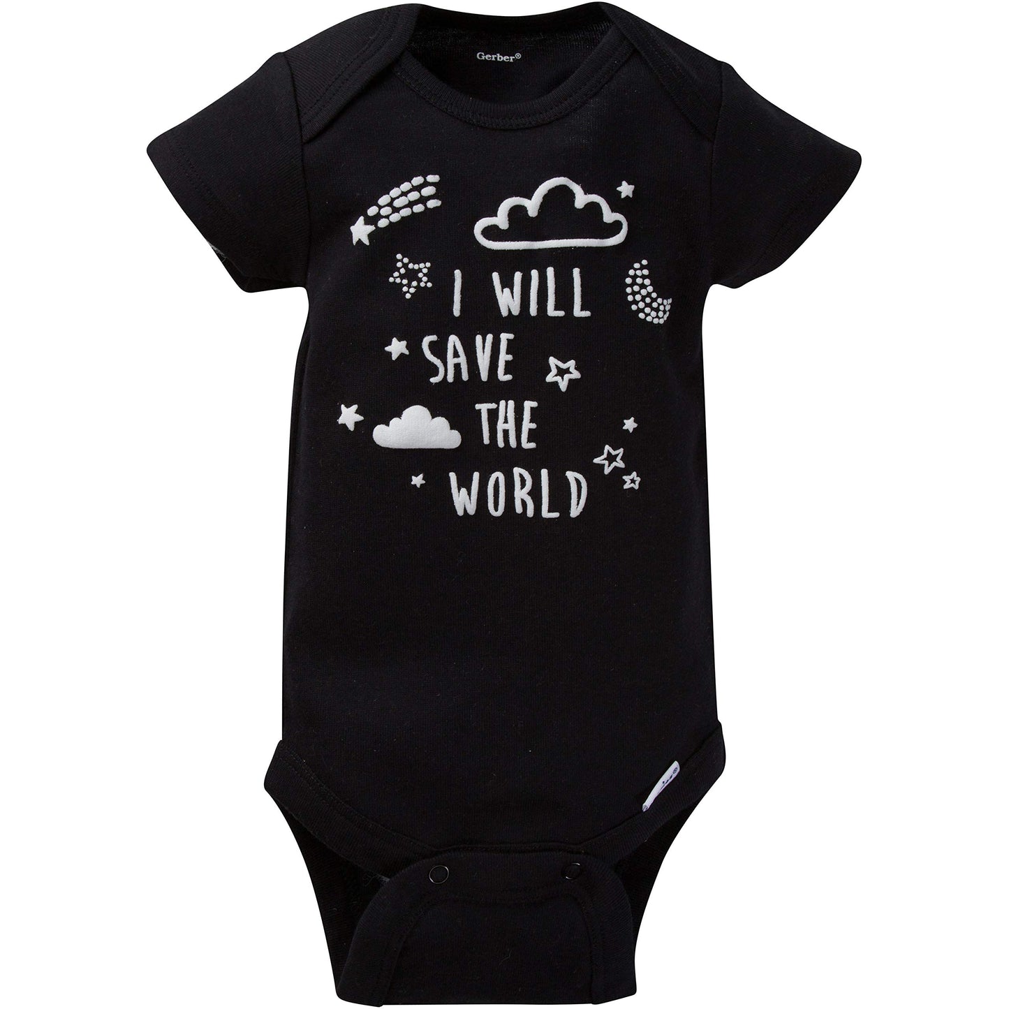 Gerber Baby 8-Pack Short Sleeve Onesie Bodysuits