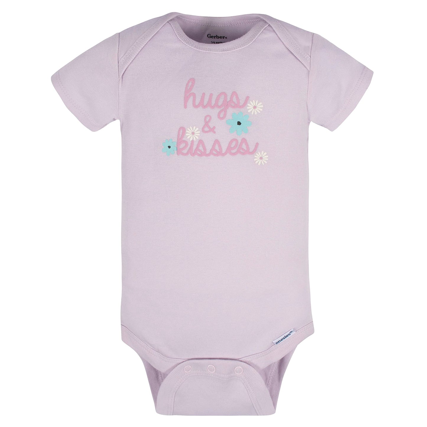 Gerber Baby Girls' 8-Pack Short Sleeve Onesies Bodysuits