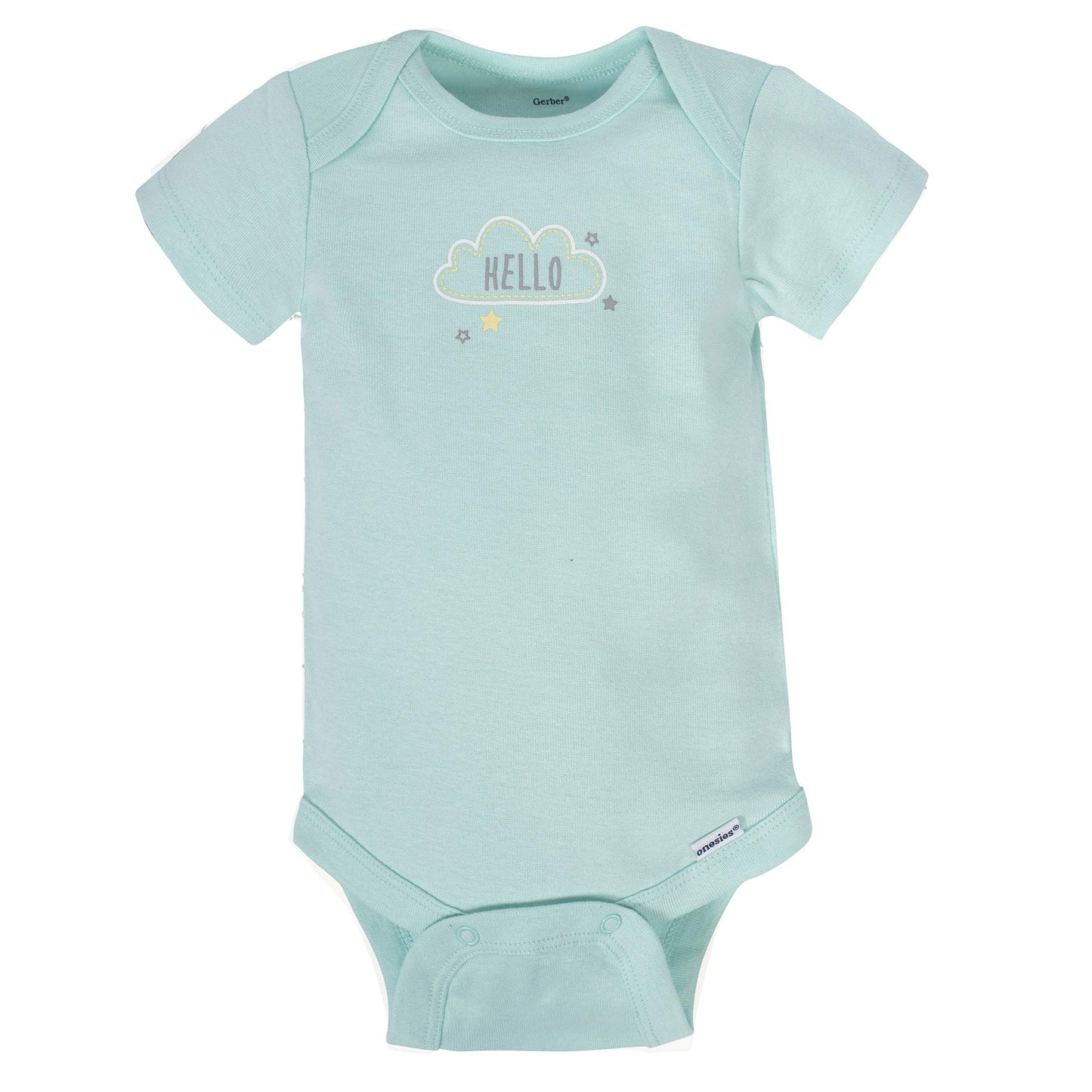 Gerber Baby 8-Pack Short Sleeve Onesie Bodysuits