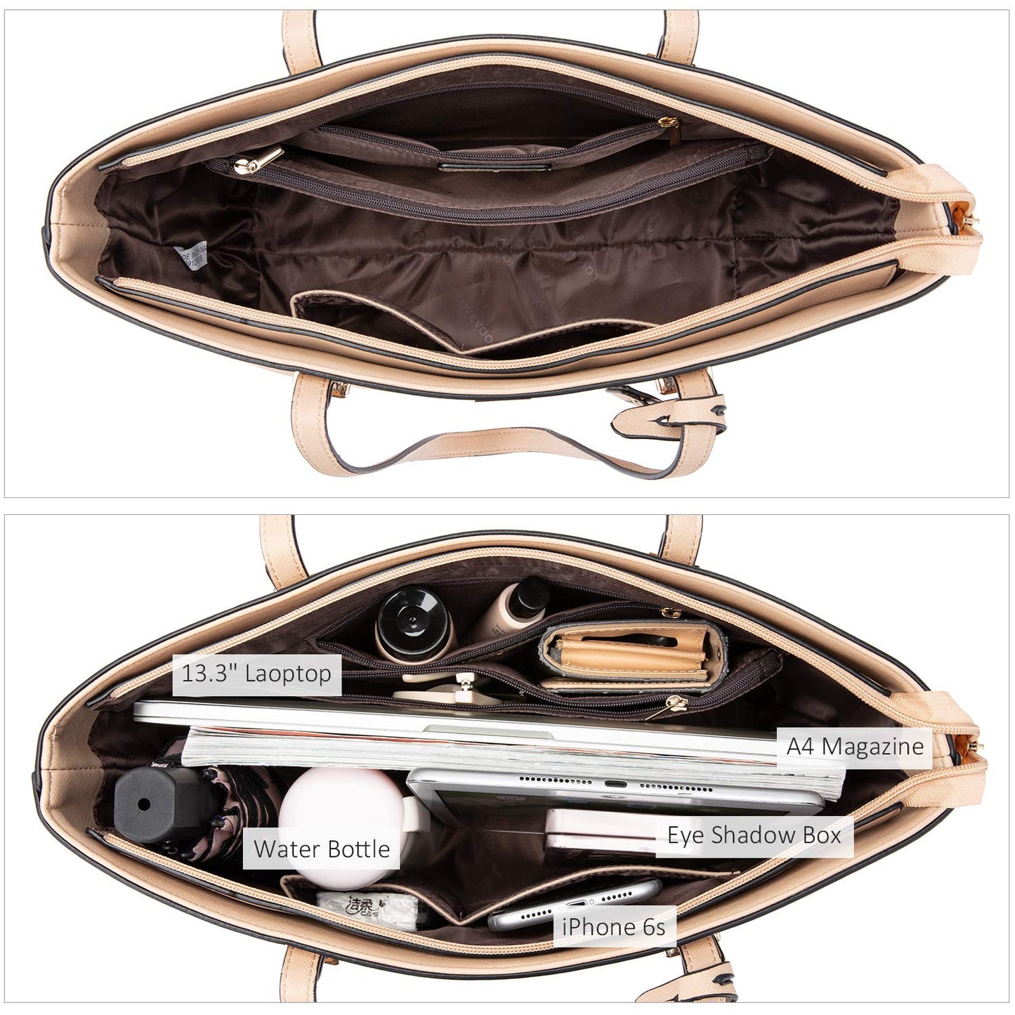 Handbags for Women Shoulder Bags Tote Satchel Hobo 3pcs Purse Set