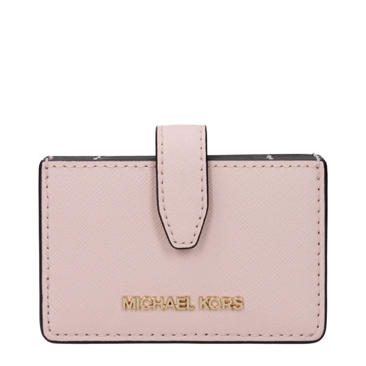 Michael Kors Pink Leather Cardholder