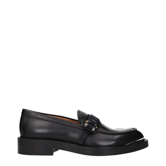 Christian Dior Black Leather Loafer