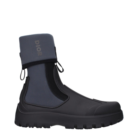 Christian Dior Black Cotton Ankle