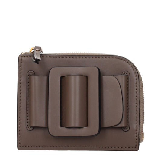 Boyy Brown Leather Cardholder