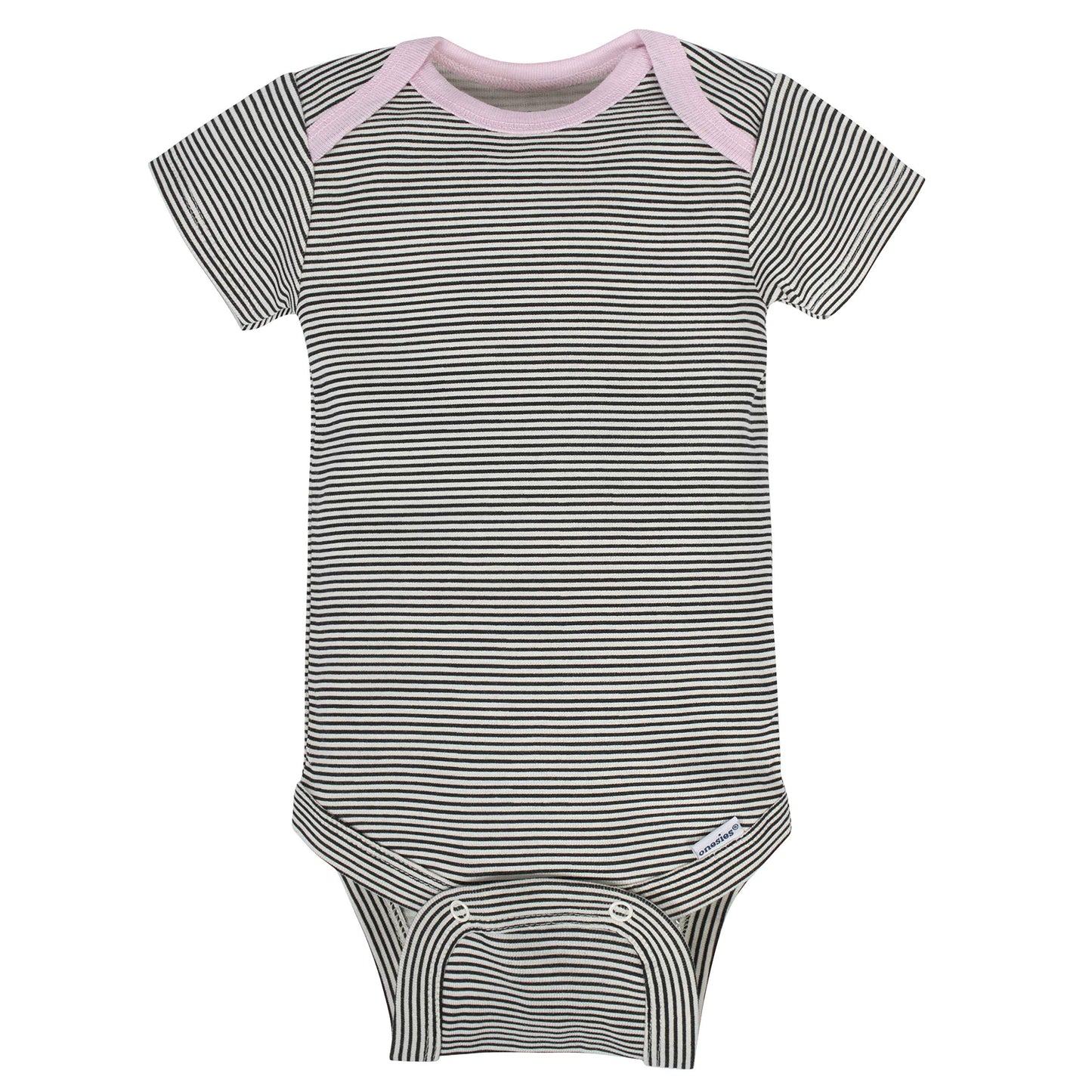 Gerber Baby Girls' 8-Pack Short Sleeve Onesies Bodysuits