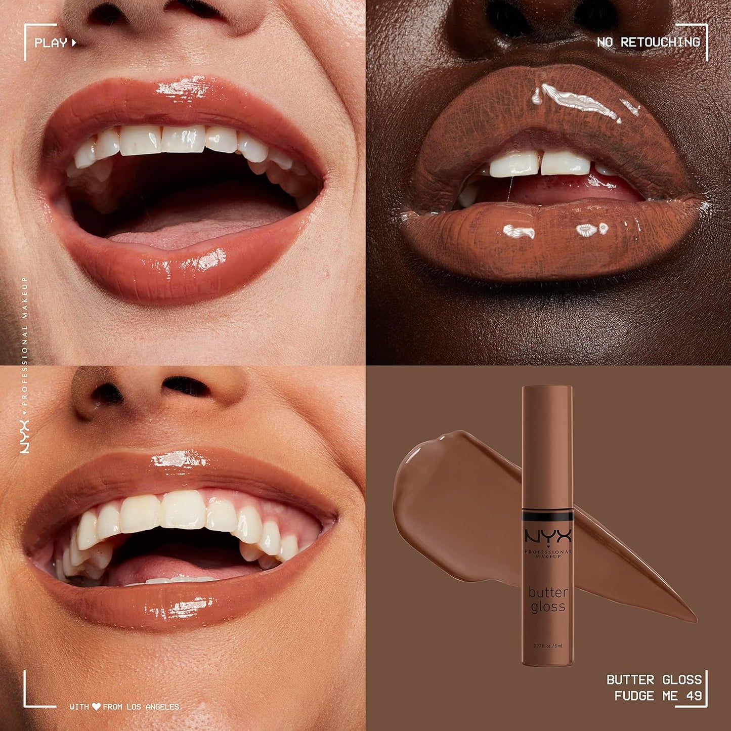 NYX PROFESSIONAL MAKEUP, Non-Sticky Lip Gloss