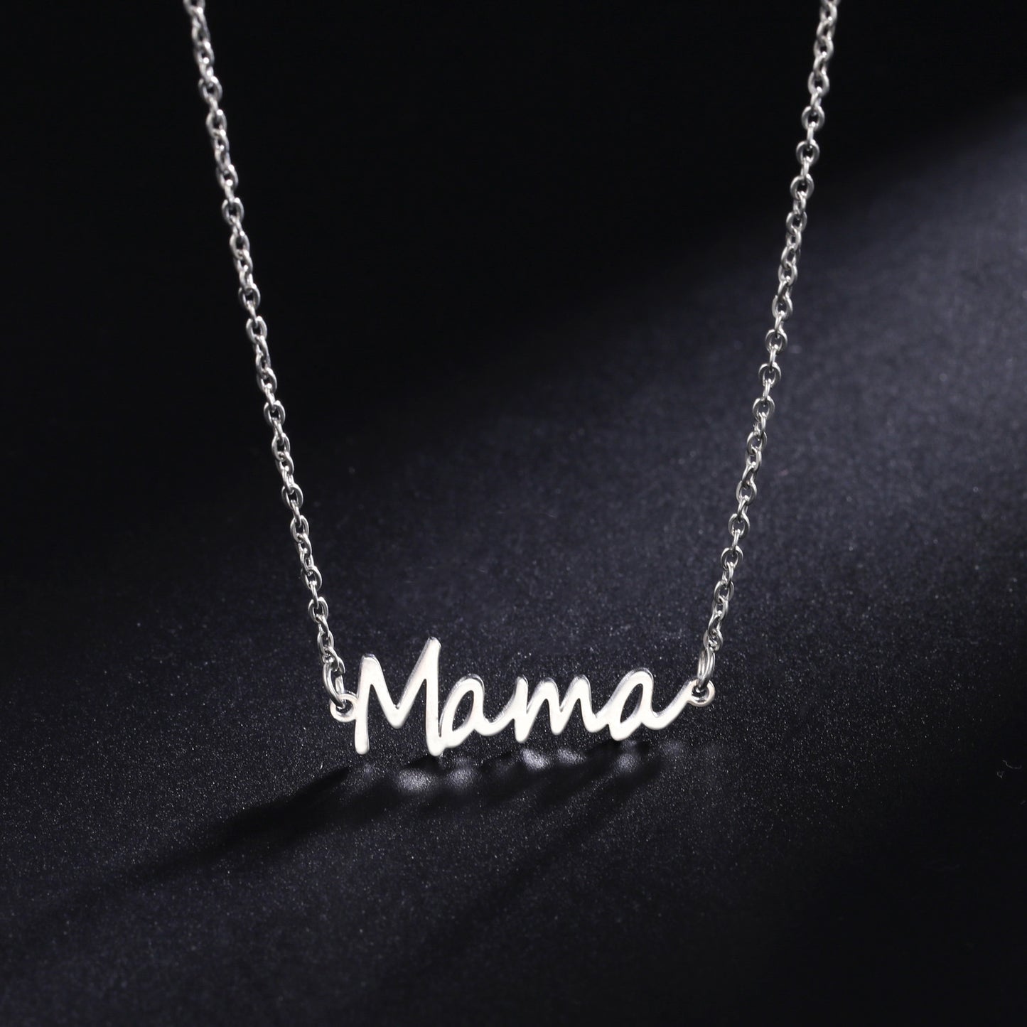 Mama pendant 304 stainless steel necklace