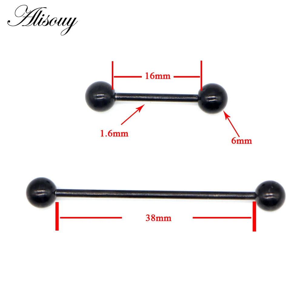 Industrial Piercing Ear Cartilage Plug & Tunnel Jewelry Earring