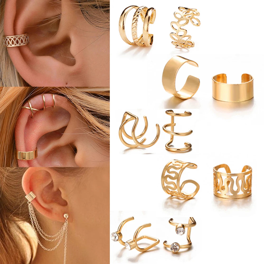 Non-Piercing Ear Clip Earrings