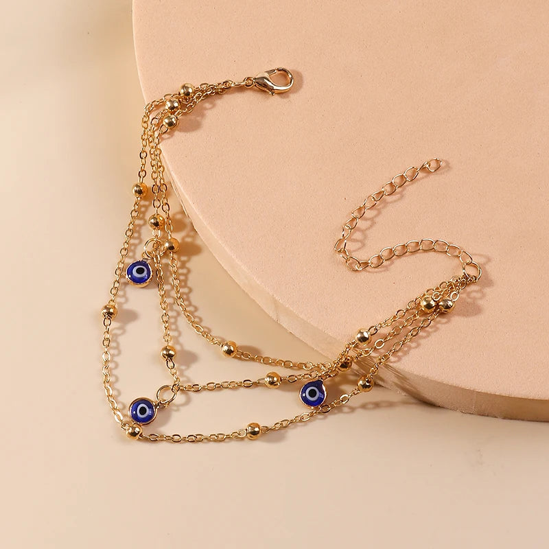 Bohemian Eyes Anklet
